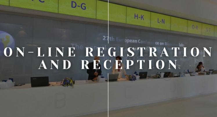 Offer > On-line registration and reception